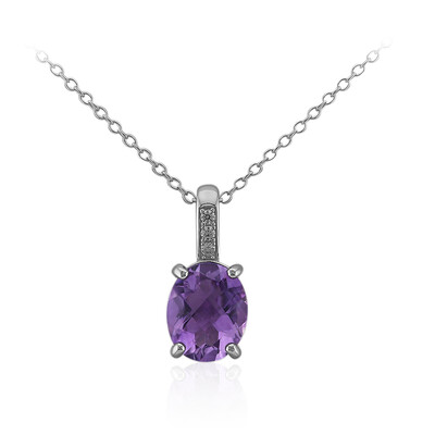 Collana in argento con Ametista