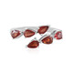 Anello in argento con Rubino Tanzania
