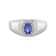 Anello in argento con Tanzanite