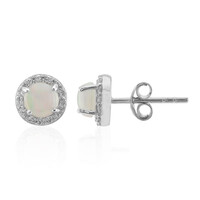 Orecchini in argento con Opale di Welo