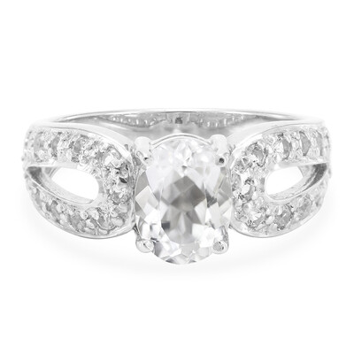 Anello in argento con Berillo Himalayano