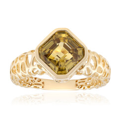 Anello in oro con Zircone Giallo (Ornaments by de Melo)