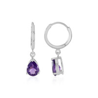 Orecchini in argento con Ametista
