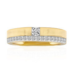 Anello in oro con Diamante IF (D)