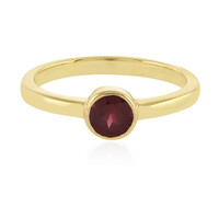 Anello in argento con Rodolite
