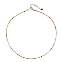 Collana in argento con Zircone Canarino