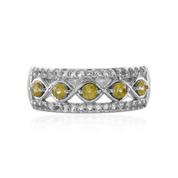 Anello in argento con Sfene