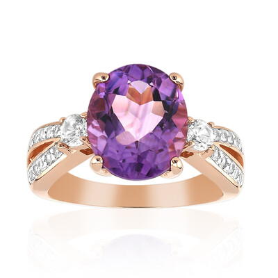 Anello in argento con Ametista