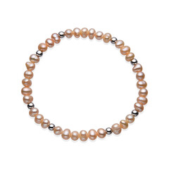 Bracciale con Perla d'Acqua Dolce Pesca