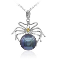 Collana in argento con Perla di Acqua Dolce