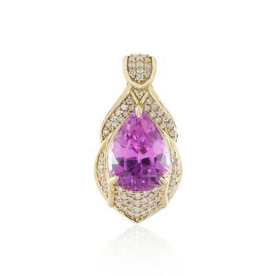 Ciondolo in oro con Kunzite Patroke (de Melo)
