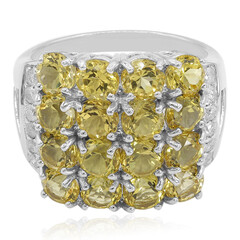 Anello in argento con Eliodoro