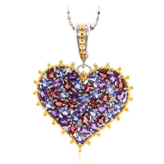Collana in argento con Tanzanite (Dallas Prince Designs)