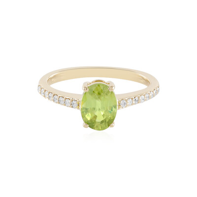 Anello in oro con Sfene (AMAYANI)