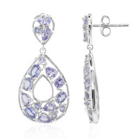 Orecchini in argento con Tanzanite