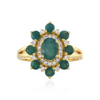 Anello in argento con Grandidierite