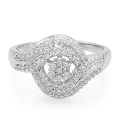Anello in argento con Zircone