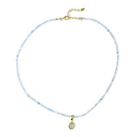 Collana in argento con Acquamarina