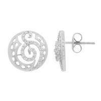 Orecchini in oro con Diamante SI1 (H)
