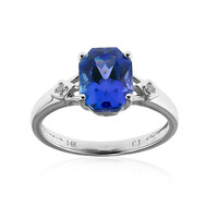 Anello in oro con Tanzanite AAA (CIRARI)