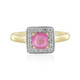 Anello in argento con Zaffiro Rosa del Madagascar