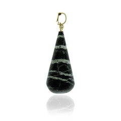 Ciondolo in argento con Serafinite (CUSTODANA)