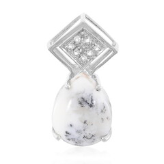 Ciondolo in argento con Agata Dendritica