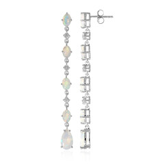 Orecchini in argento con Opale di Welo