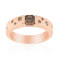 Anello in oro con Diamante Rose de France VS1 di Argyle