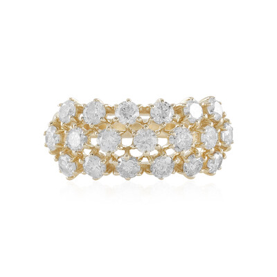 Anello in oro con Diamante I2 (H) (de Melo)