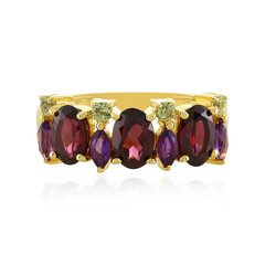 Anello in argento con Rodolite