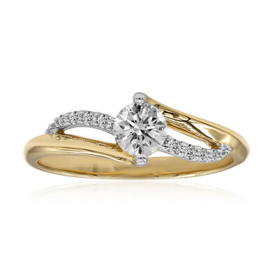 Anello in oro con Diamante SI1 (G) (Annette)