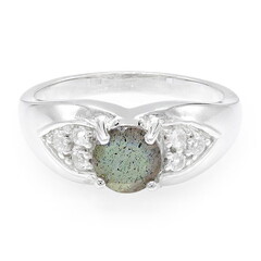 Anello in argento con Spectrolite