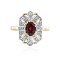 Anello in argento con Rodolite