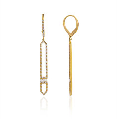 Orecchini in oro con Diamante SI1 (H) (de Melo)