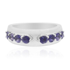 Anello in argento con Iolite (Remy Rotenier)