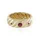 Anello in oro con Spinello Rosso (Adela Gold)