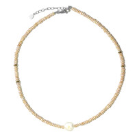 Collana in argento con Perla di Acqua Dolce (TPC)