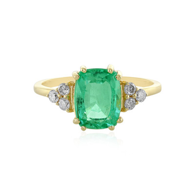 Anello in oro con Smeraldo Etiope (AMAYANI)