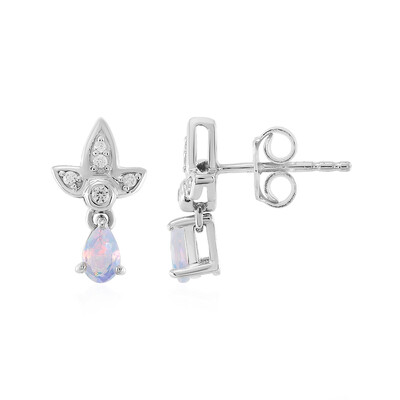 Orecchini in argento con Opale di Welo
