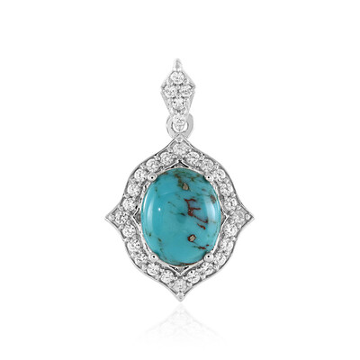 Ciondolo in argento con Turchese