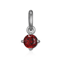 Ciondolo in argento con Granato Mozambico