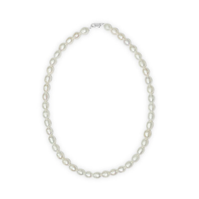 Collana in argento con Perla di Acqua Dolce