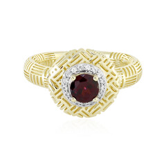 Anello in oro con Rodolite Lampone (Ornaments by de Melo)