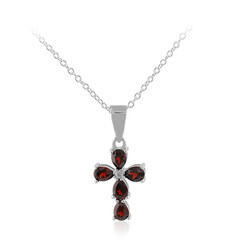 Collana in argento con Granato