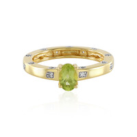 Anello in argento con Peridoto