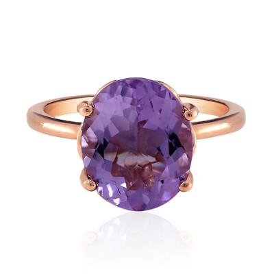 Anello in argento con Ametista Boliviana