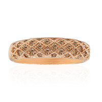 Anello in oro con Diamante Rose de France SI1 di Argyle