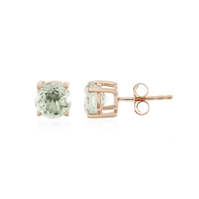 Orecchini in argento con Ametista Verde