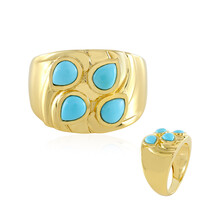 Anello in argento con Turchese Sleeping Beauty